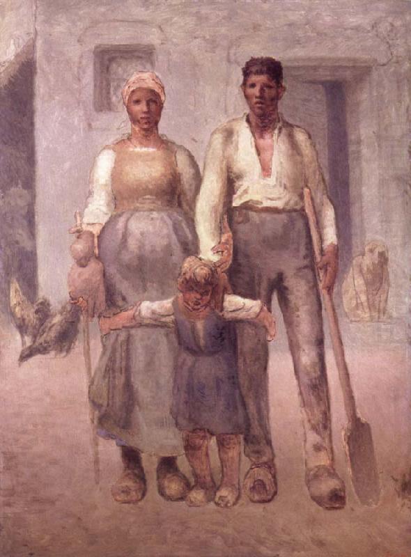 Jean Francois Millet The Peasant Family china oil painting image